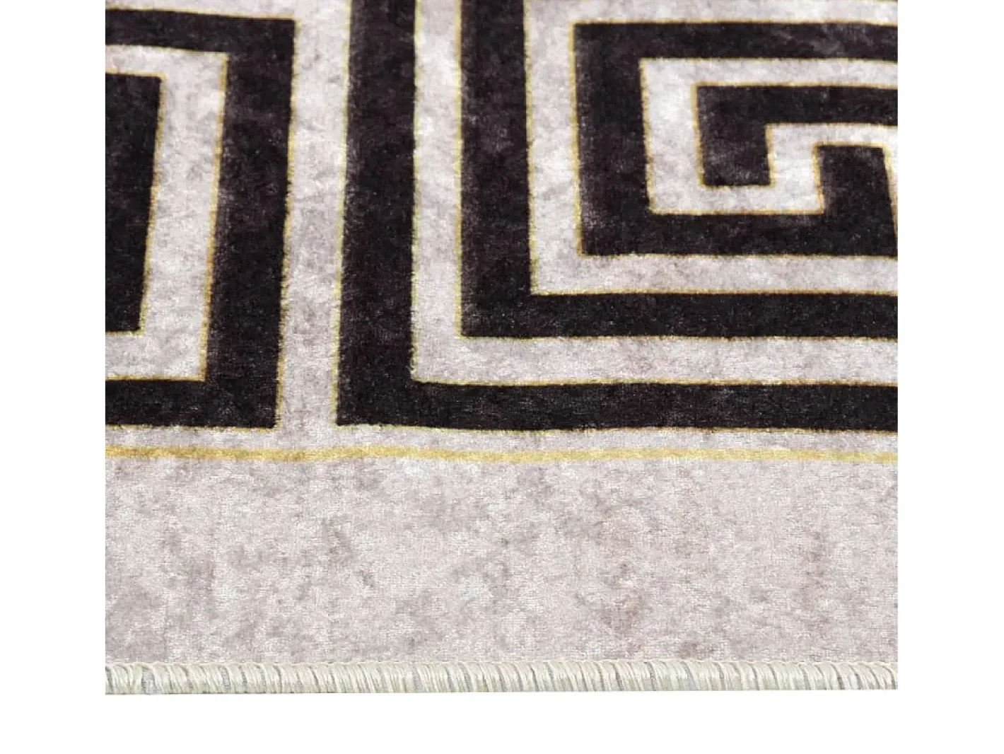 Clicnbuy Alfombra De Salón-Alfombra lavable antideslizante claro 120x180 cm Beige