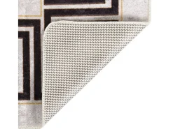 Clicnbuy Alfombra De Salón-Alfombra lavable antideslizante claro 120x180 cm Beige