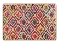 Clicnbuy Alfombra lavable antideslizante 160x230 cm Multicolor