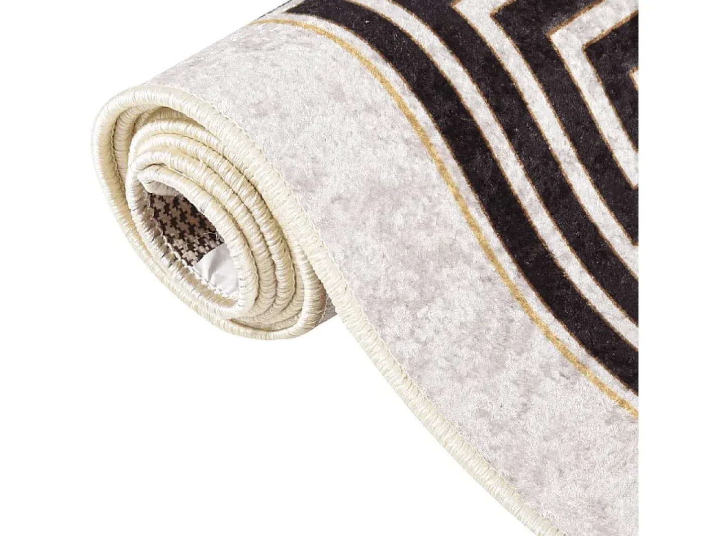 Best Alfombra lavable antideslizante claro 120x180 cm ES53972 Beige