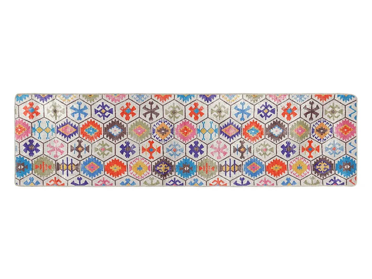 Alfombra lavable antideslizante 80x300 cm ES31818 Multicolor Best