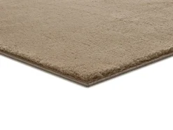 Alfombra lavable antideslizante - liso - - 140 x 200 cm - LOFT Beige Best