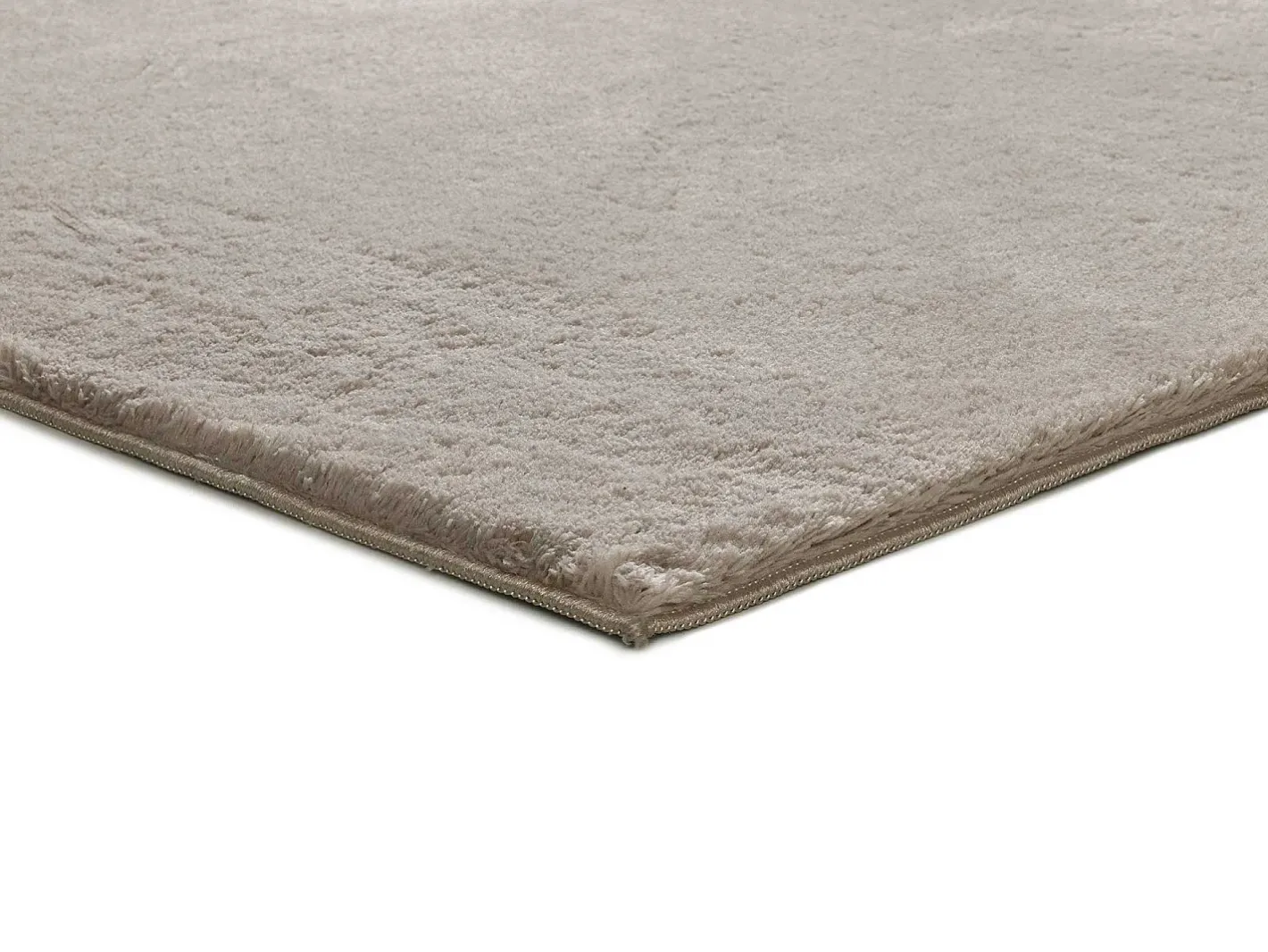 Alfombra lavable antideslizante - liso - piedra - 60 x 120 cm - LOFT Topo Clearance