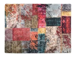 Alfombra De Salón-Alfombra lavable antideslizante 400x300 cm ES23565 Multicolor