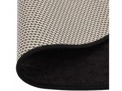 Clicnbuy Alfombra lavable antideslizante Ø 200 cm Gris antracita
