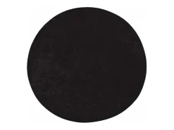 Clicnbuy Alfombra lavable antideslizante Ø 200 cm Gris antracita