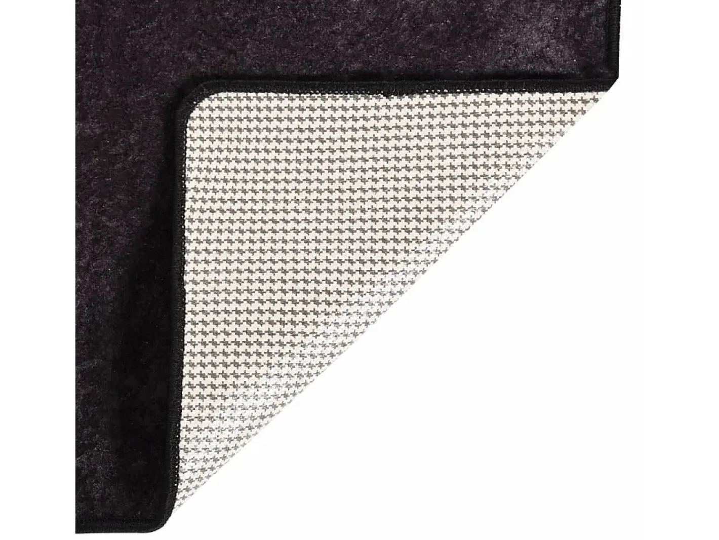 Hot Alfombra lavable antideslizante 80x150 cm ES56367 Gris antracita