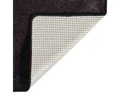 Alfombra lavable antideslizante 120x180 cm ES88738 Gris antracita