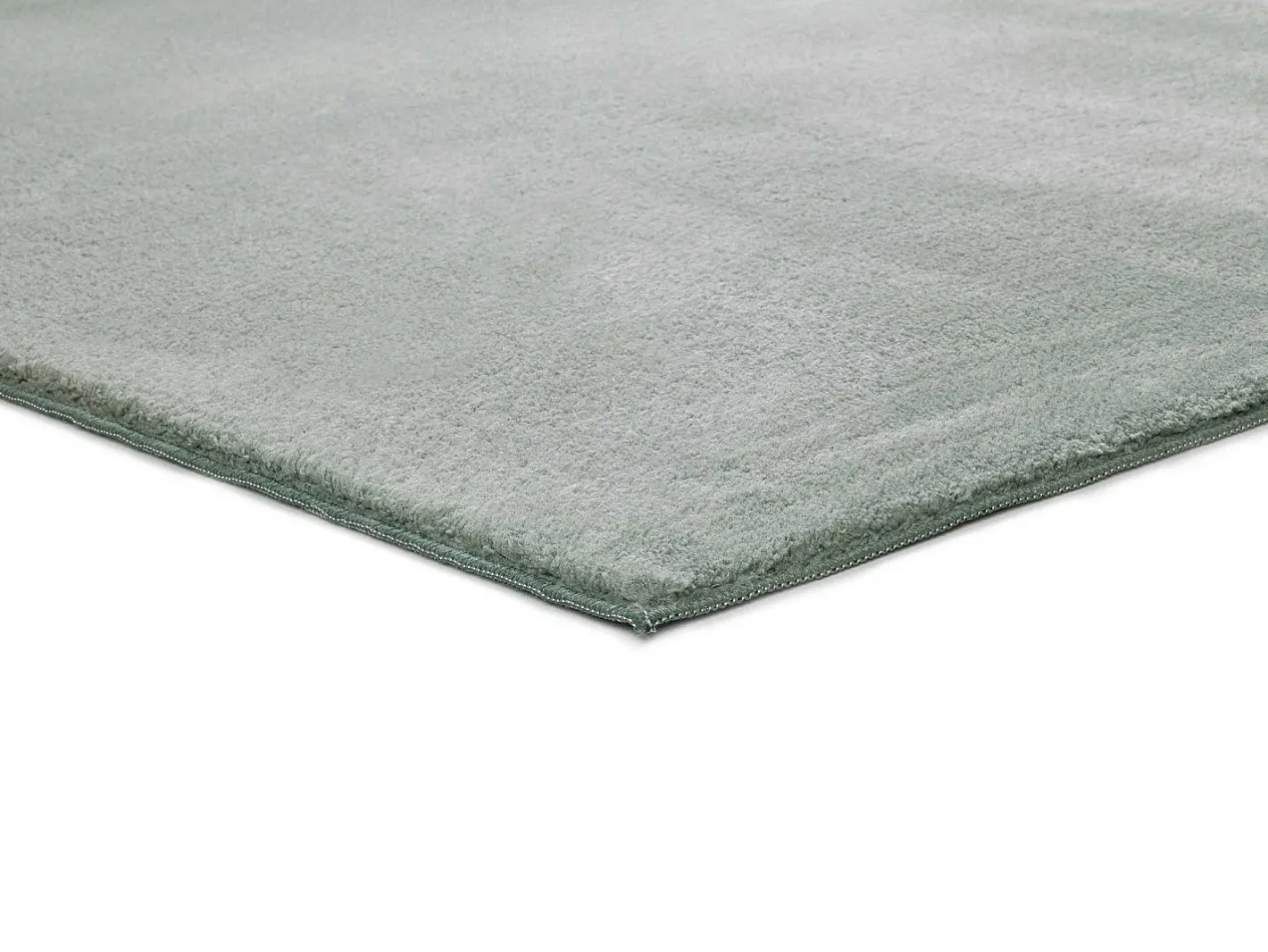 Hot Alfombra lavable antideslizante - liso - - 140 x 200 cm - LOFT Verde