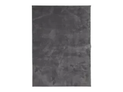 Sale Alfombra lavable de pelo corto suave HUARTE antracita 140x200 cm Gris