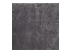 Best Alfombra lavable de pelo corto suave HUARTE antracita 160x160 cm Gris