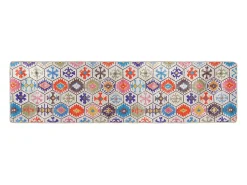 Alfombra De Cocina-Alfombra lavable 80x300 cm antideslizante Multicolor