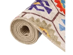 Alfombra De Cocina-Alfombra lavable 80x300 cm antideslizante Multicolor