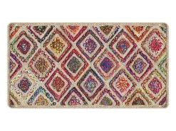 Alfombra lavable 80x150 cm antideslizante Multicolor
