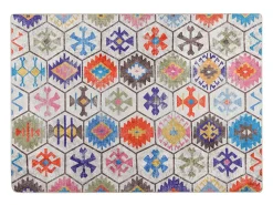 Alfombra De Cocina-Alfombra lavable 80x150 cm antideslizante Multicolor