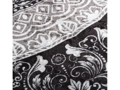 Alfombra De Salón-Alfombra lavable patchwork antideslizante 80x150 cm ES24235 Multicolor