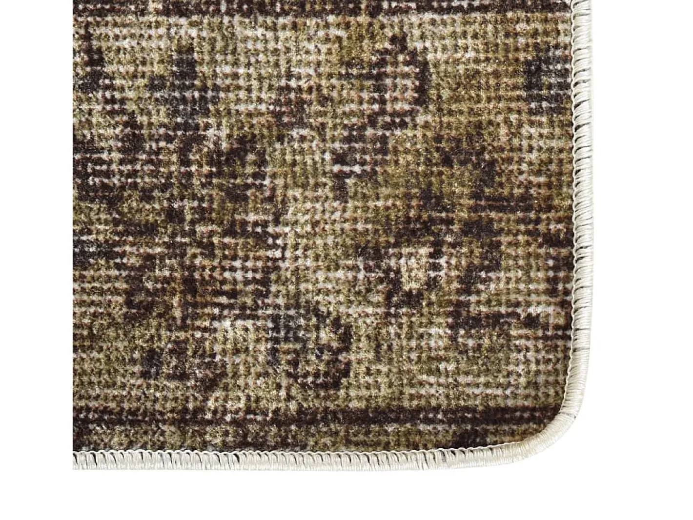 Alfombra De Salón-Alfombra lavable patchwork antideslizante 80x150 cm ES82250 Multicolor