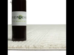 Best the carpet Alfombra Lima diseño moderno estilo uni resistente, , 80 x 150 cm Crema