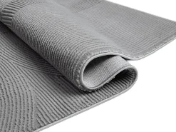 the carpet Alfombra De Salón-Alfombra Lima diseño salón estilo moderno arco, , 80 x 150 cm Gris