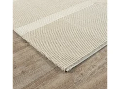 the carpet Alfombra Lima diseño salón estilo moderno arco, beige claro, 80 x 150 cm Color natural claro Hot