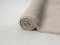 the carpet Alfombra De Salón-Alfombra Lima diseño salón estilo moderno arco, , 80 x 150 cm Beige