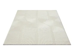 the carpet Alfombra De Salón-Alfombra Lima diseño salón estilo moderno arco, , 120 x 170 cm Crema