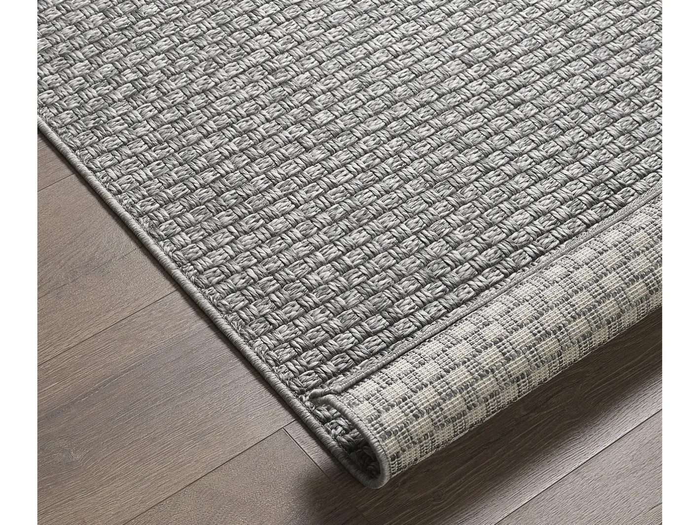 the carpet Alfombra De Exterior-Alfombra Maldive Exterior Diseño Boho, , 140 x 200 cm Gris