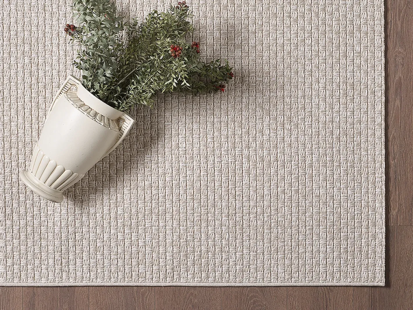 Outlet the carpet Alfombra Maldive Exterior Diseño Boho, , 160 x 230 cm Beige