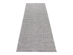 the carpet Alfombra Maldive Exterior Diseño Boho, , 80 x 250 cm Gris Best