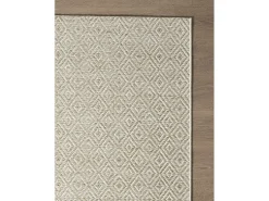 the carpet Alfombra Maldive Exterior Boho Diamante, Marrón, 80 x 250 cm Marru00f3n
