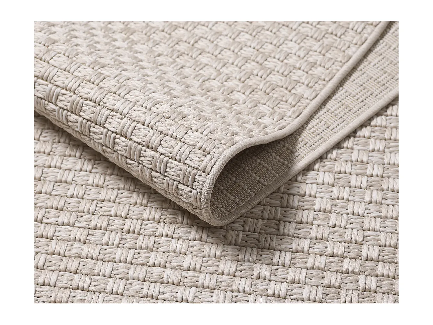 New the carpet Alfombra Maldive Exterior Diseño Boho, , 80 x 250 cm Beige
