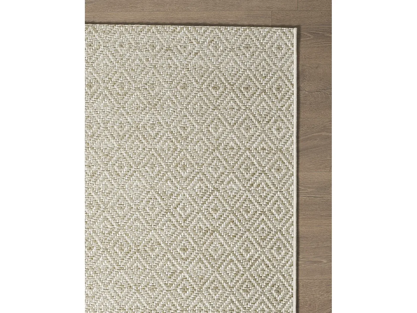 the carpet Alfombra Maldive Exterior Boho Diamante, Marrón, 160 x 230 cm Marru00f3n Hot