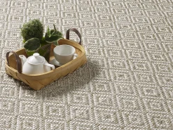 the carpet Alfombra Maldive Exterior Boho Diamante, Marrón, 80 x 150 cm Marru00f3n Clearance