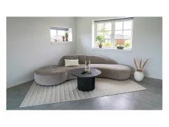 ebuy24 Ropa De Casa-Alfombra marfil tejida a mano 160 x 230 cm Blanco