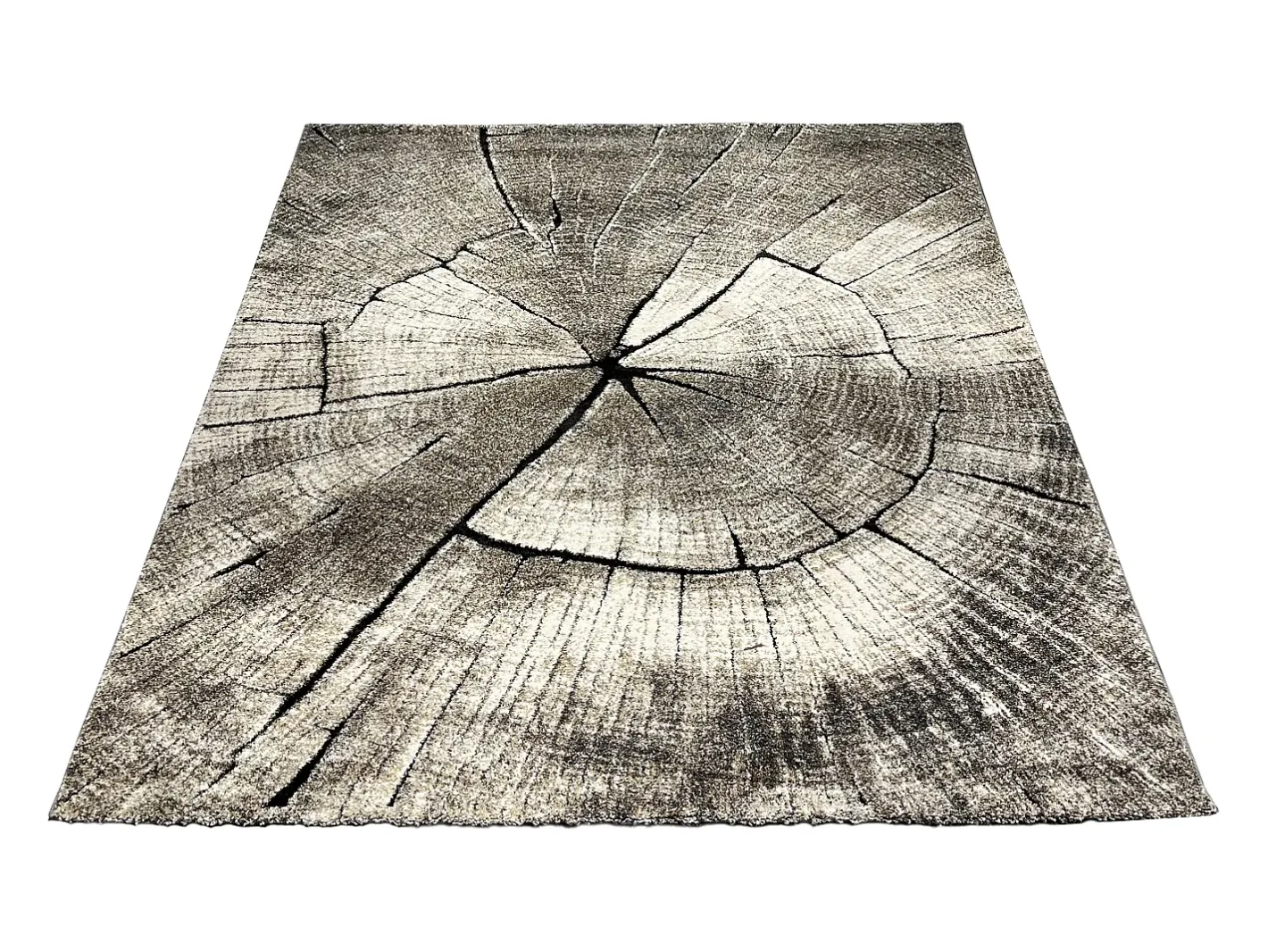 Discount the carpet Alfombra Marla Diseño Moderno Árbol, Natural, 80x150 cm Color natural oscuro
