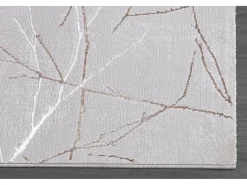 the carpet Alfombra Mila Brillante Naturaleza, , 140 x 200 cm Gris