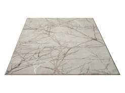 New the carpet Alfombra Mila Brillante Naturaleza, Creme, 140 x 200 cm Crema
