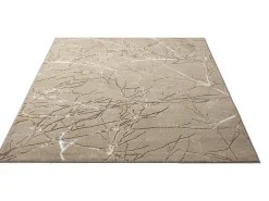 Hot the carpet Alfombra Mila Brillante Naturaleza, , 140 x 200 cm Beige