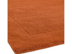 Alfombra De Salón-Alfombra moderna, tejida a mano 100% lana - 160x230cm - - York Naranja