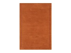 Alfombra De Salón-Alfombra moderna, tejida a mano 100% lana - 160x230cm - - York Naranja