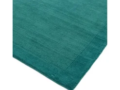 Alfombra De Salón-Alfombra moderna, tejida a mano 100% lana - 120x170cm - azulado - York Verde