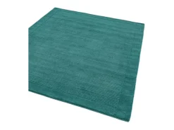Alfombra De Salón-Alfombra moderna, tejida a mano 100% lana - 120x170cm - azulado - York Verde