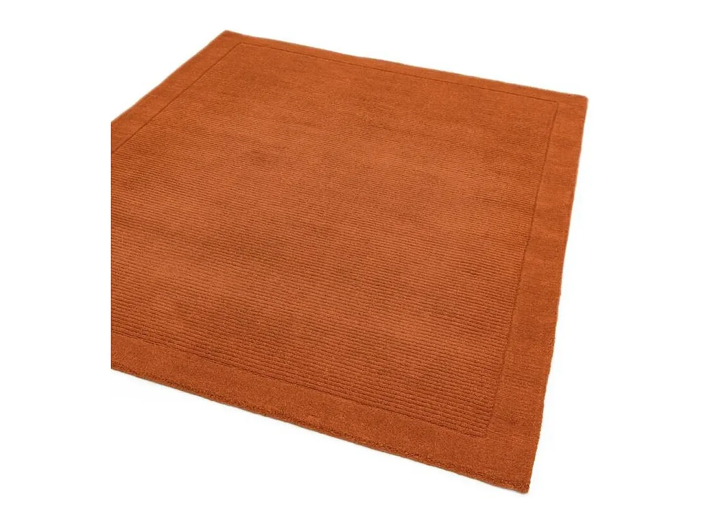 Alfombra De Salón-Alfombra moderna, tejida a mano 100% lana - 120x170cm - - York Naranja