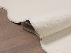 Outlet the carpet Alfombra moderno antideslizante lavable, , 120 x 160 cm Beige