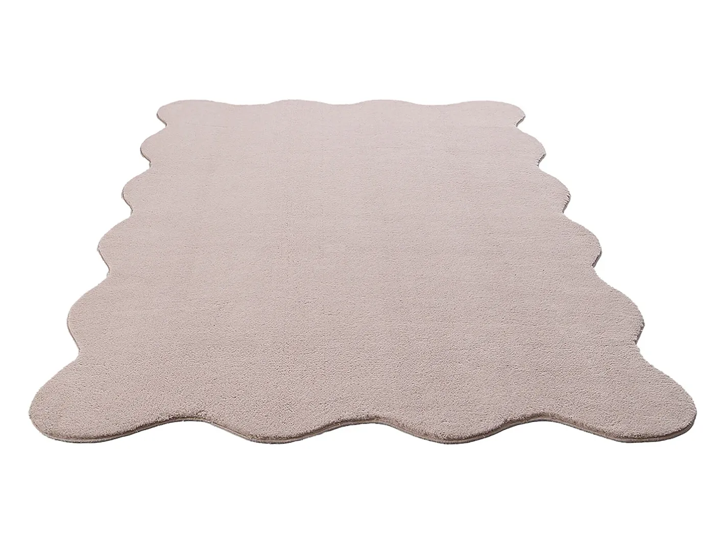 the carpet Alfombra moderno antideslizante lavable, , 140 x 200 cm Rosa