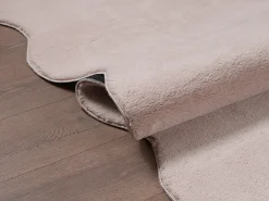 the carpet Alfombra moderno antideslizante lavable, , 140 x 200 cm Rosa