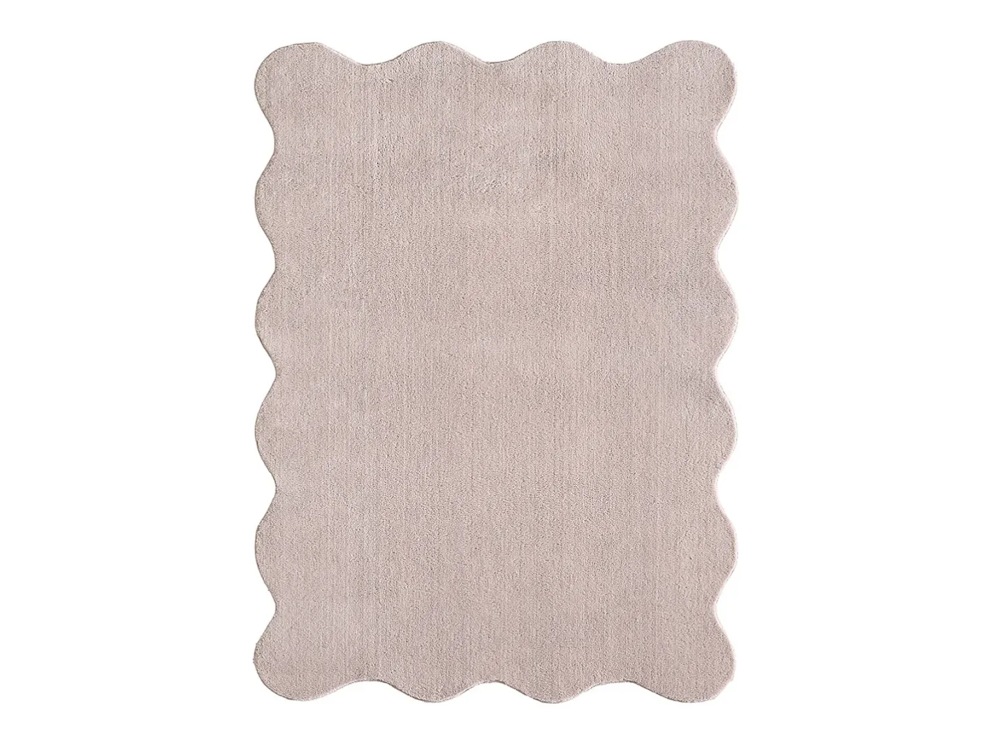 the carpet Alfombra moderno antideslizante lavable, , 140 x 200 cm Rosa
