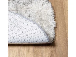 New Alfombra NAVARRA Shaggy Plata 240x240 cm Gris