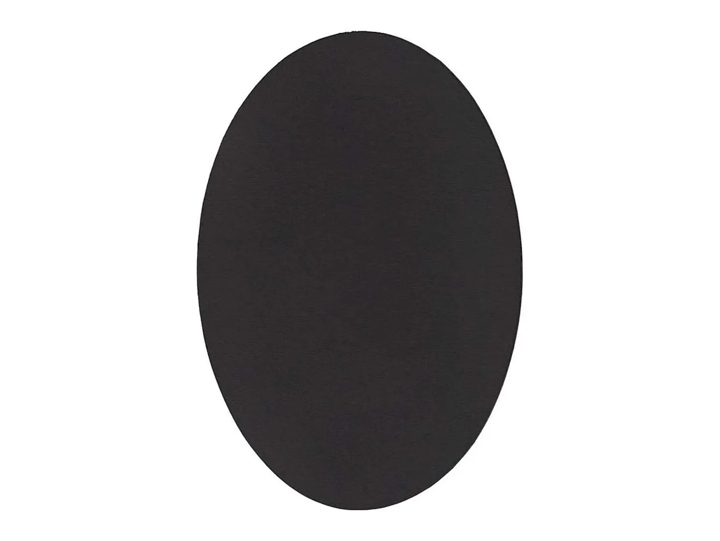 Alfombra Negra 140 x 200 cm Poliéster Negro Outlet