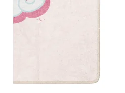 Best Clicnbuy Alfombra niños lavable antideslizante unicornio 160x230 cm Rosa